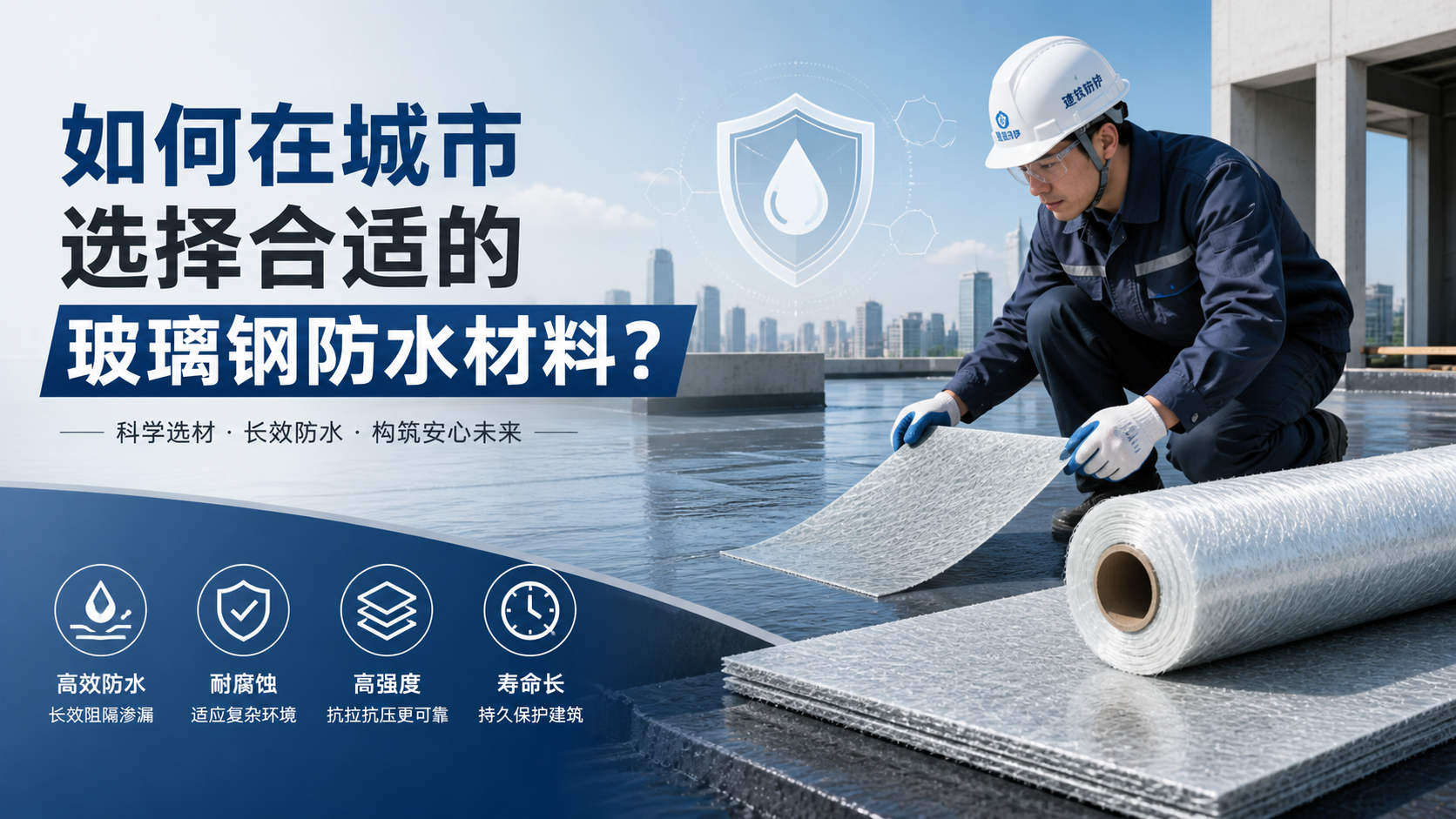 如何在昆明选择合适的玻璃钢防水材料？