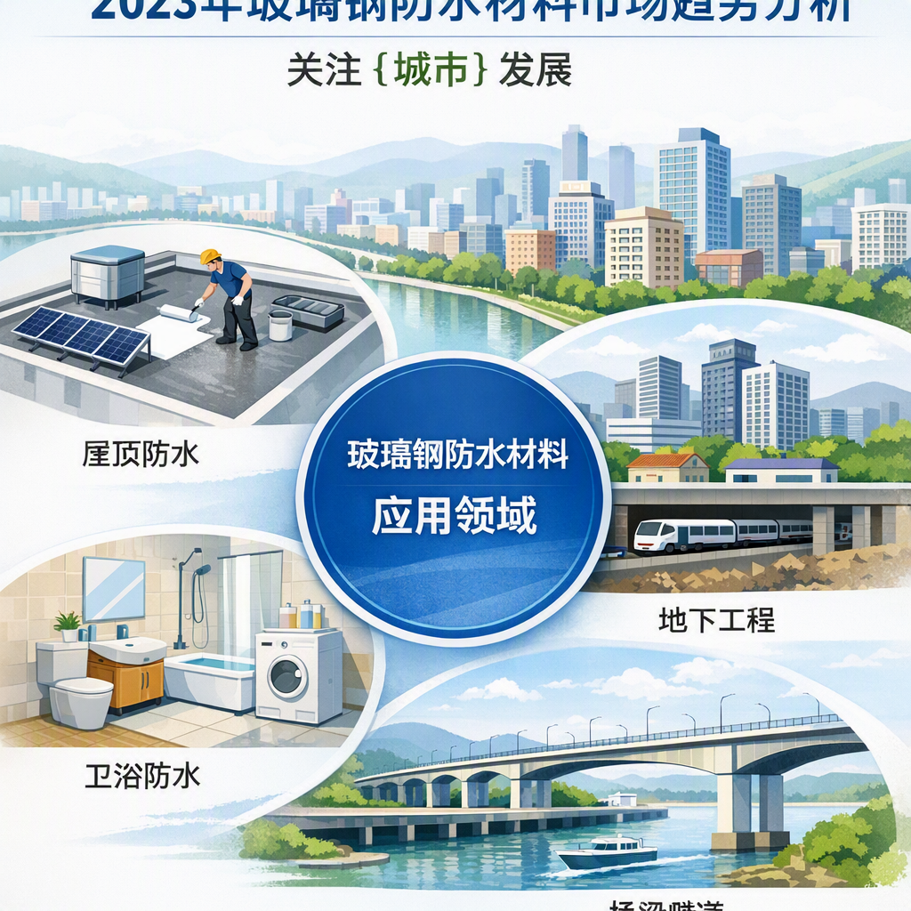 2023年玻璃钢防水材料市场趋势分析,关注 昆明 发展