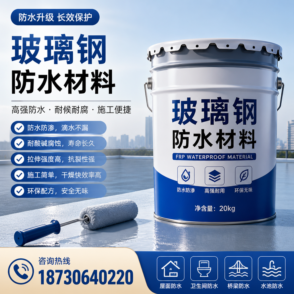 专家解析:玻璃钢防水材料的市场前景分析在 昆明