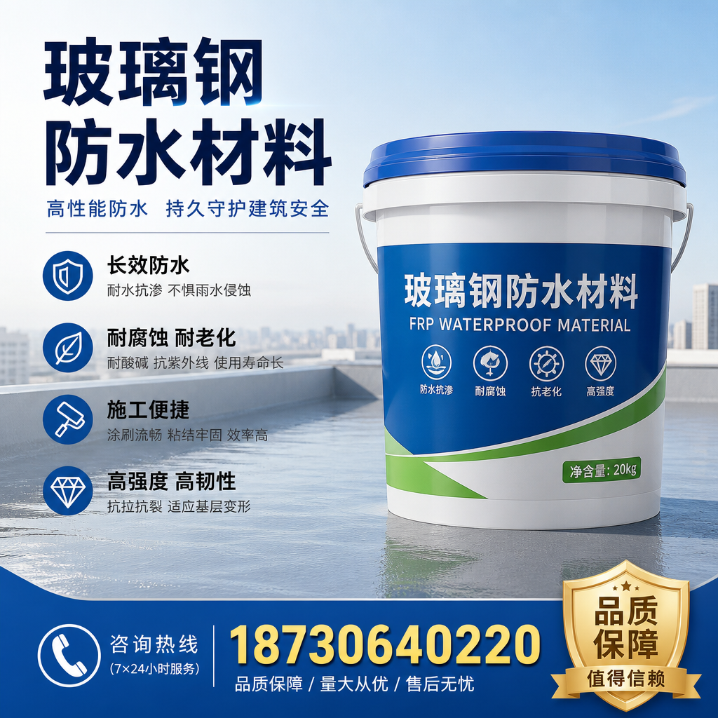 专家解析:玻璃钢防水材料的市场前景分析在 昆明