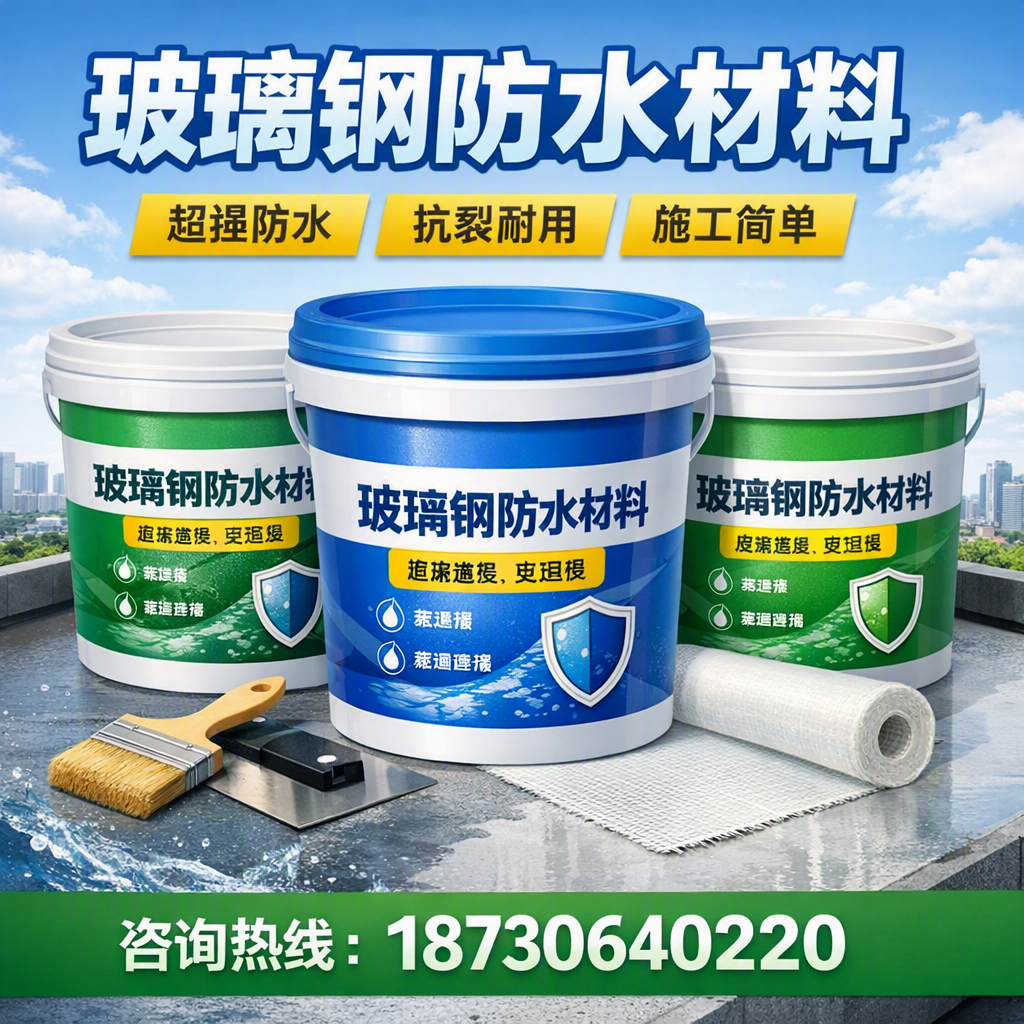 了解玻璃钢防水材料的市场趋势,昆明 企业不可不知